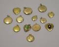 Thirteen Victorian Goldfilled or Plated Lockets