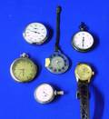 Hamilton Goldfilled 17jewel Open Face Pocket Watch an AP  Co Open Face Pocket Watch Two Stopwatches an