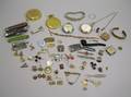 Group of Gentlemans Assorted Fraternal and Trade Items Accessories and Watches