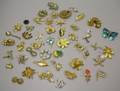 Group of Costume Jewelry Brooches