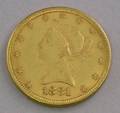 US 1881 Ten Dollar Liberty Eagle Coronet Gold Coin
