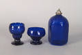 Two cobalt glass master salts 19th c