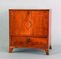 Rare southern cherrywood sugar chest ca 1800
