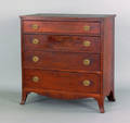 Pennsylvania Federal cherry chest of drawers ca 1810
