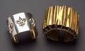 Rebaje Silver Bracelet and a Copper Cuff Bracelet
