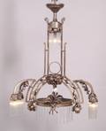 Art Nouveau Hanging Lamp