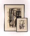 Two Lucile Blanch Abstract Works Signed