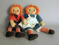 Early Raggedy Ann and Andy dolls