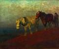 Lucy Elizabeth KempWelch British 18691958 Work Horses Going Home