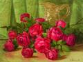 Irving Lewis Bacon American 18531910 Still Life with Roses
