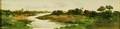 American School 20th Century River Landscape