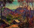 William Lester Stevens American 18881969 Barn in the Valley