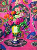 Jane Peterson American 18761965 Zinnias