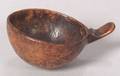 Small Carved Burl Scoop