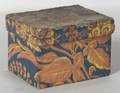 Small Rectangular Wallpaper Covered Box