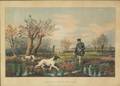 Nathaniel Currier publisher American 18131888 Snipe Shooting
