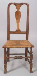 Cherry Carved Side Chair