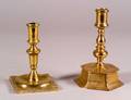Two Brass Candlesticks