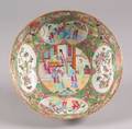 Rose Medallion Porcelain Bowl