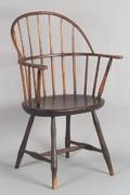 Windsor Ash Pine and Maple Sackback Side Chair