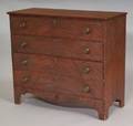 Federal Pine GrainPainted Bureau