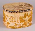 Wallpaper Covered Bandbox