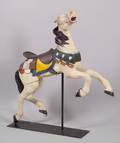 Small Carved and Painted Wooden Carousel Horse