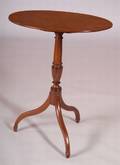 Federal Mahogany Tilttop Candlestand