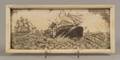 Engraved Ivory Whale Fishery Plaque