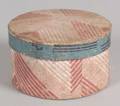 Small Round Wallpapercovered Bandbox