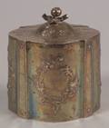 Coin Silver Tea Caddy