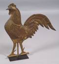 Molded Sheet Copper Rooster Weather Vane