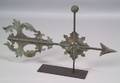 Sheet Copper Arrow and Banner Weather Vane