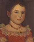 Zedekiah Belknap 17811858 Early Portrait of Francis Elizabeth Swift nee Chase 18171903 Falmout