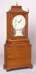 Mahogany Cased Massachusetts Shelf Clock