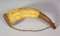 Engraved Powder Horn