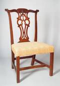 Chippendale Carved Mahogany Side Chair