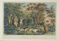 Nathaniel Currier publisher American 18131888 Woodcock Shooting