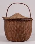 Woven Splint Covered Basket
