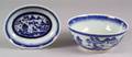 Canton Porcelain Bowl and Oval Dish