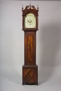 Paint Decorated Tall Case Clock
