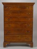 Chippendale Maple Tall Chest of Drawers