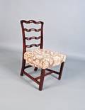 Chippendale mahogany ribbon back dining chair