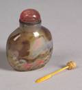 InteriorPainted Agate Snuff Bottle