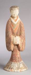 Pottery Figure of a Servant