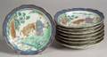 Set of Eight Plates