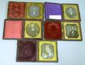 Five Cased Daguerreotype Portraits of Young Men
