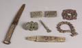 Lot of Nineteen Archaic Bronze Pieces