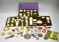 Collection of Approximately Fiftynine Badges Pins and Medals