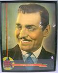 Framed MGMClark Gable Chromolithograph Publicity Poster